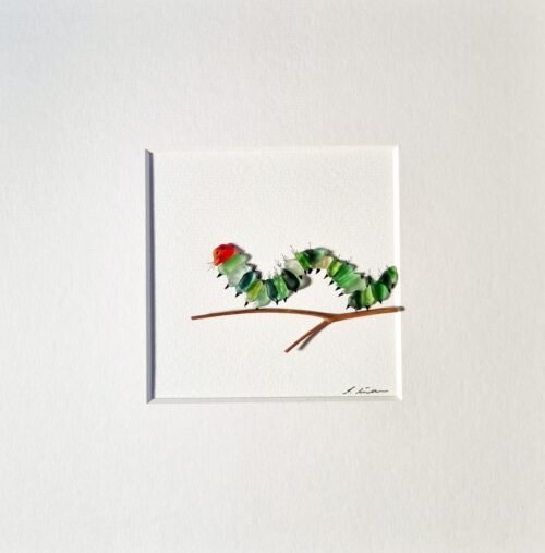 Kleine Raupe Nimmersatt (verkauft)