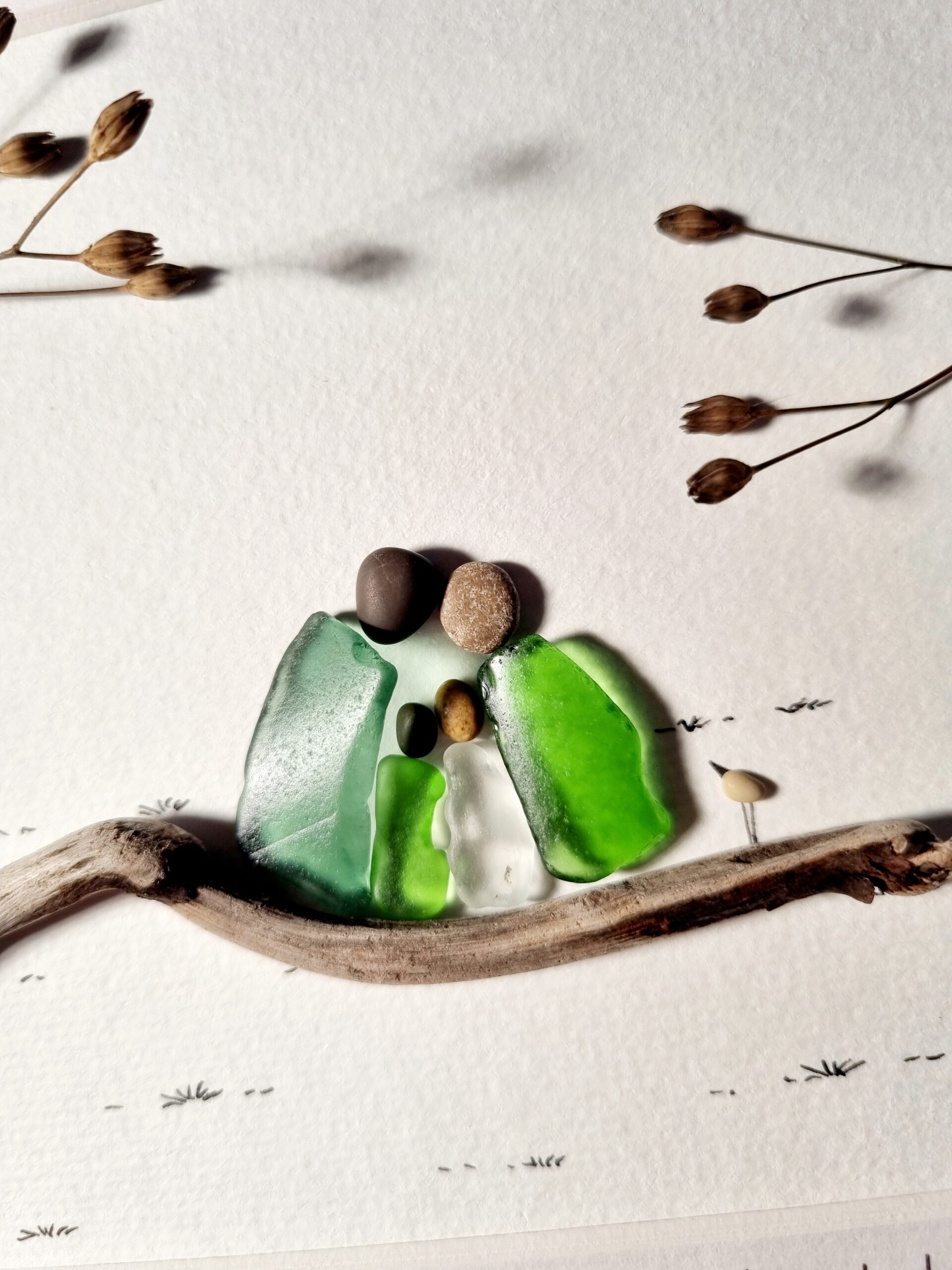 Familie In Grün - Zu Viert – Bild 2