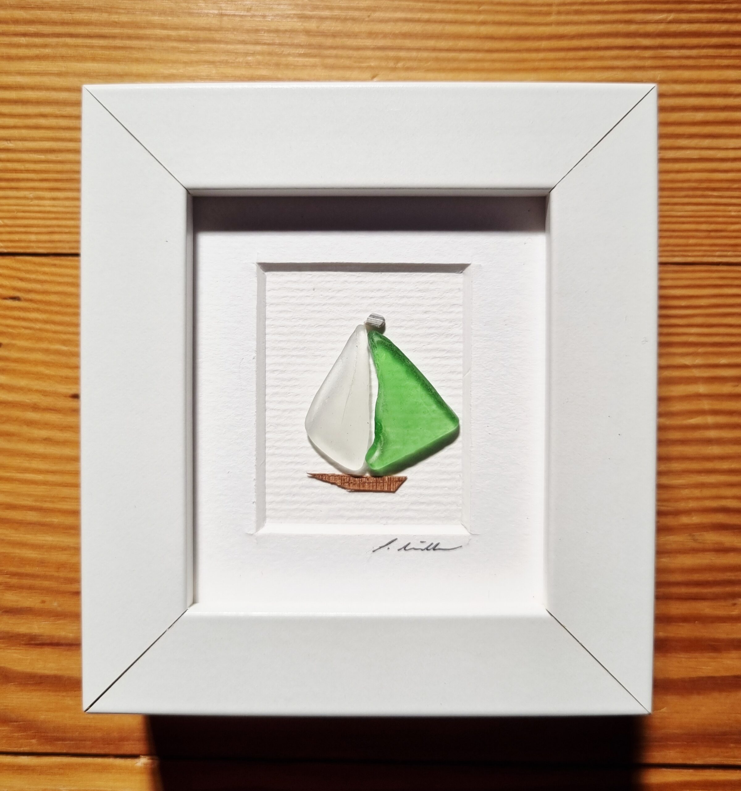 Schiffchen - Miniaturarbeit