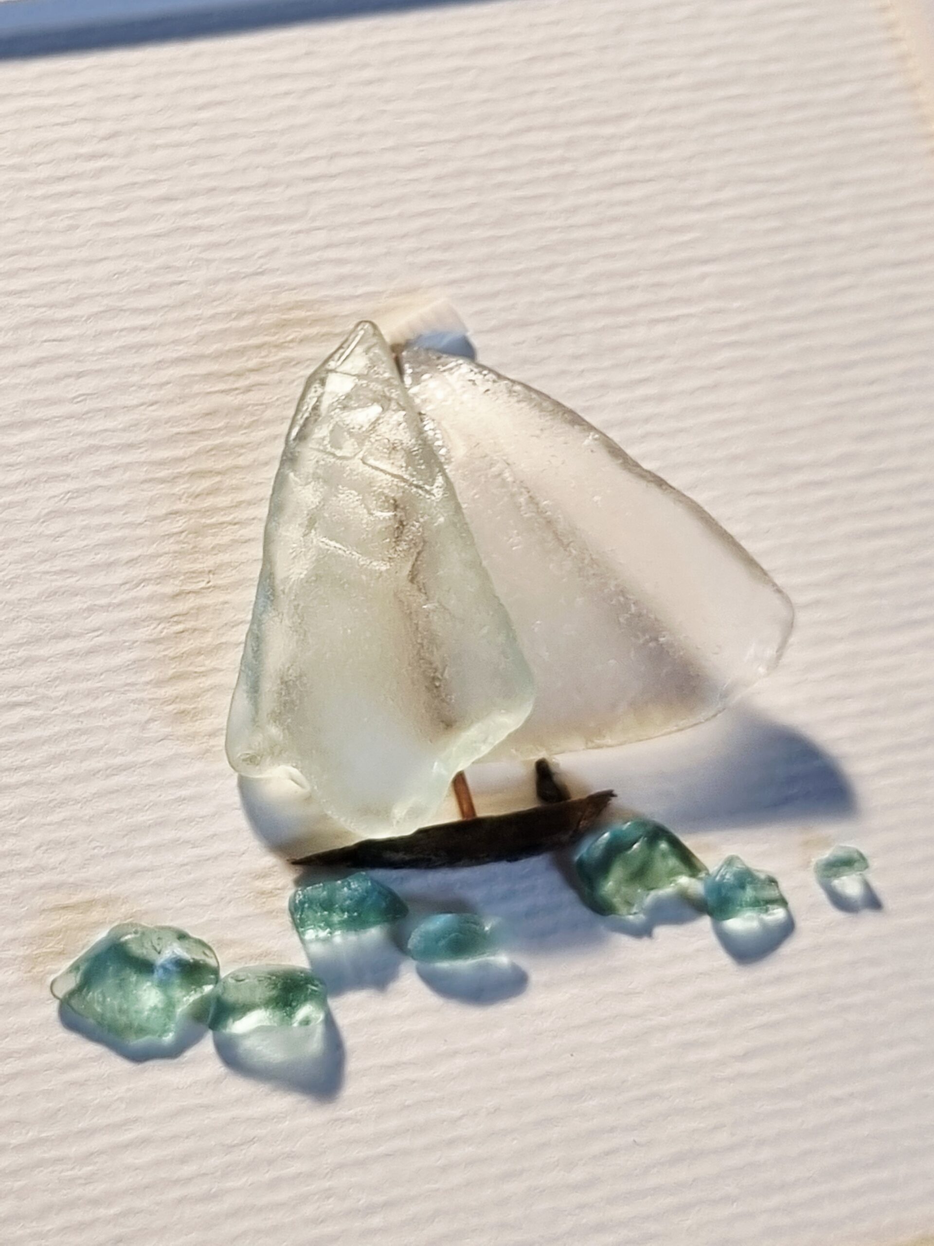 Segel Setzen In Türkis/Weiß – Bild 4