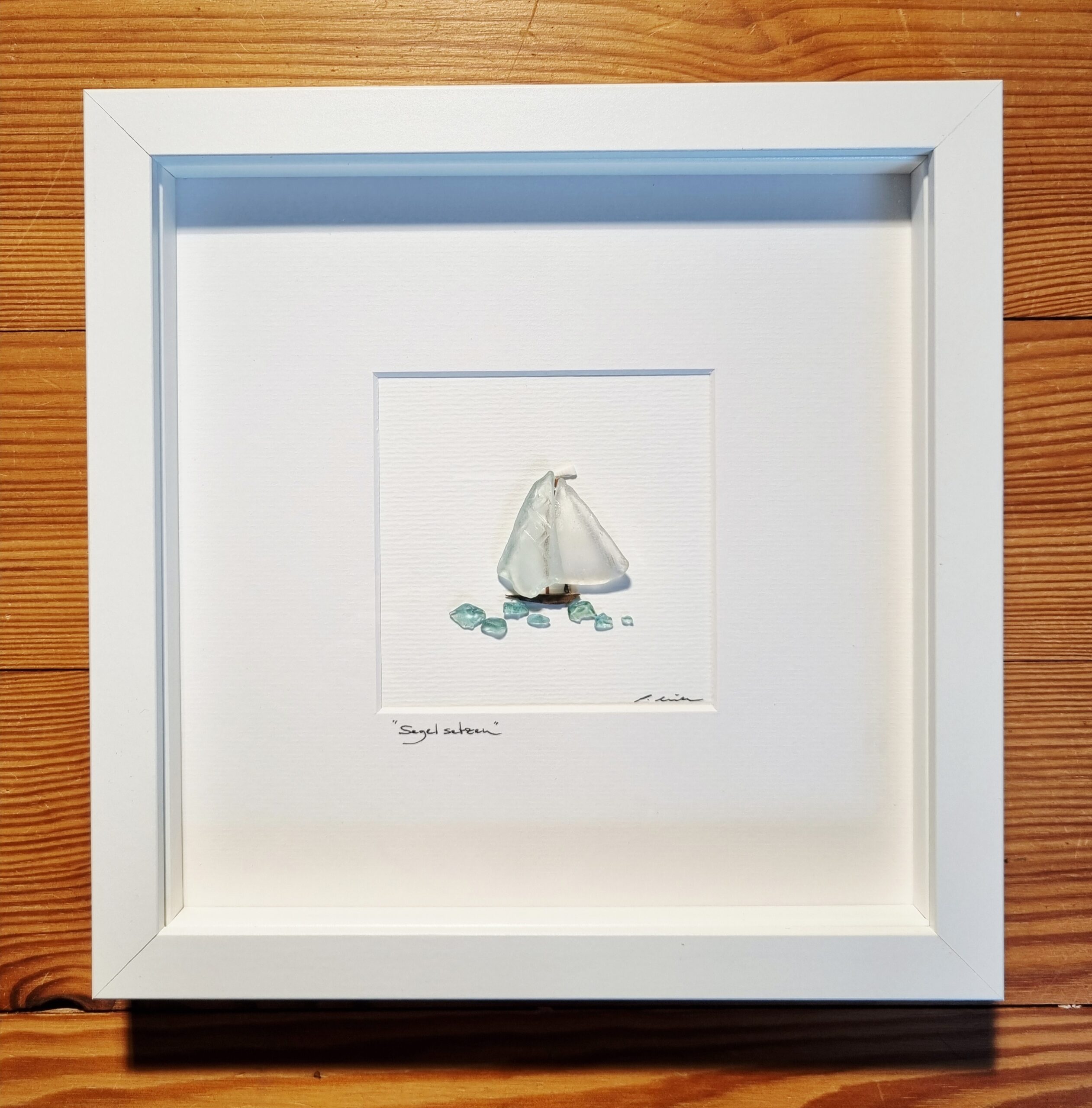 Segel Setzen In Türkis/Weiß – Bild 8