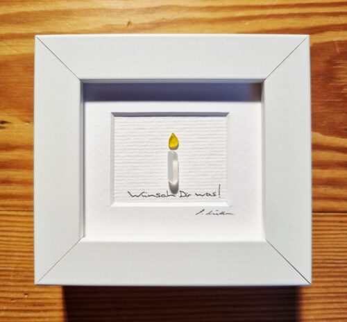 Kerze - Miniaturarbeit